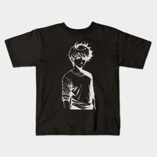 Anime Boy 04 Kids T-Shirt